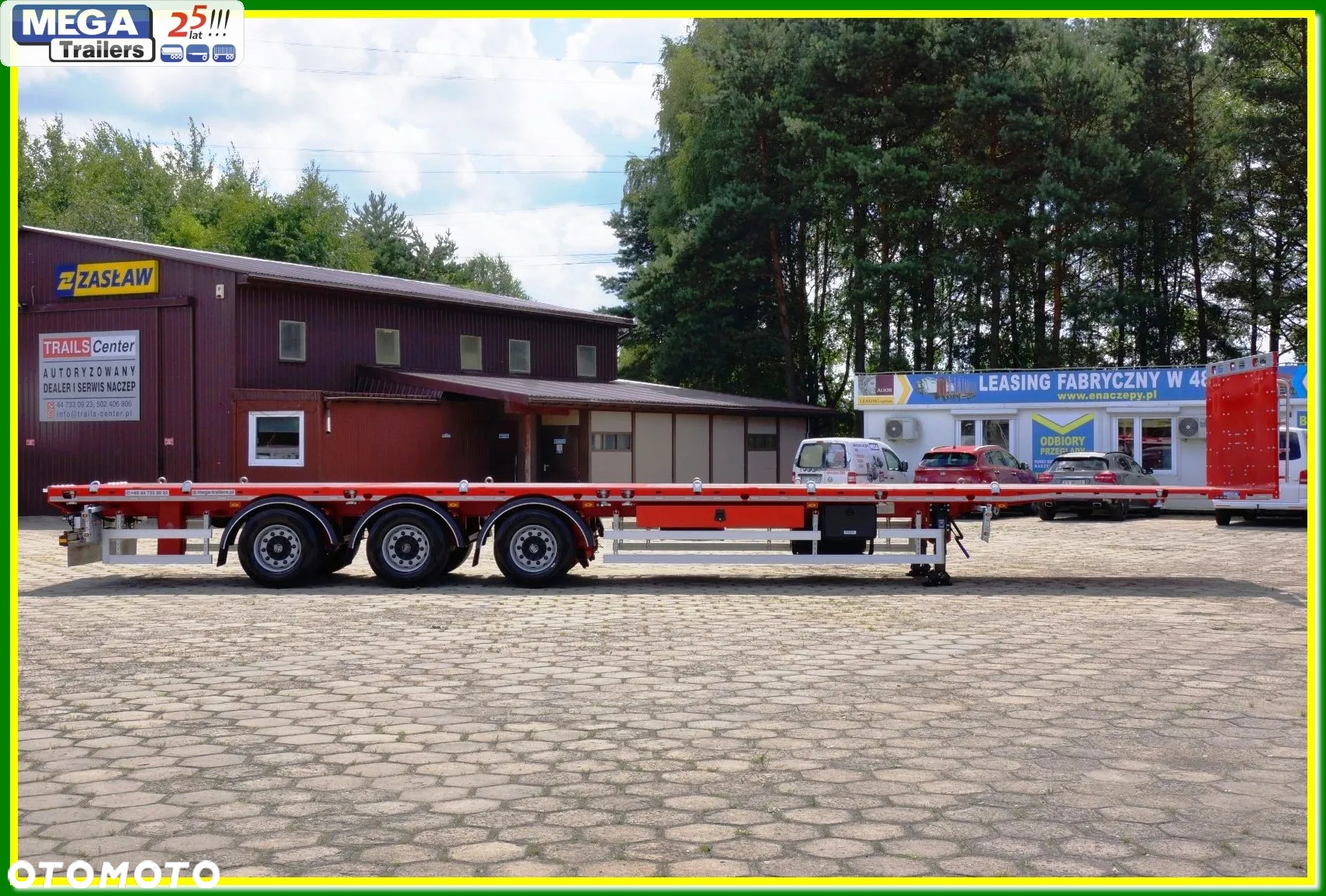 Inny PLATFORMA Mega osie 19,5 BPW, full ADR EX3 UNIWERSALNA !!! - 10