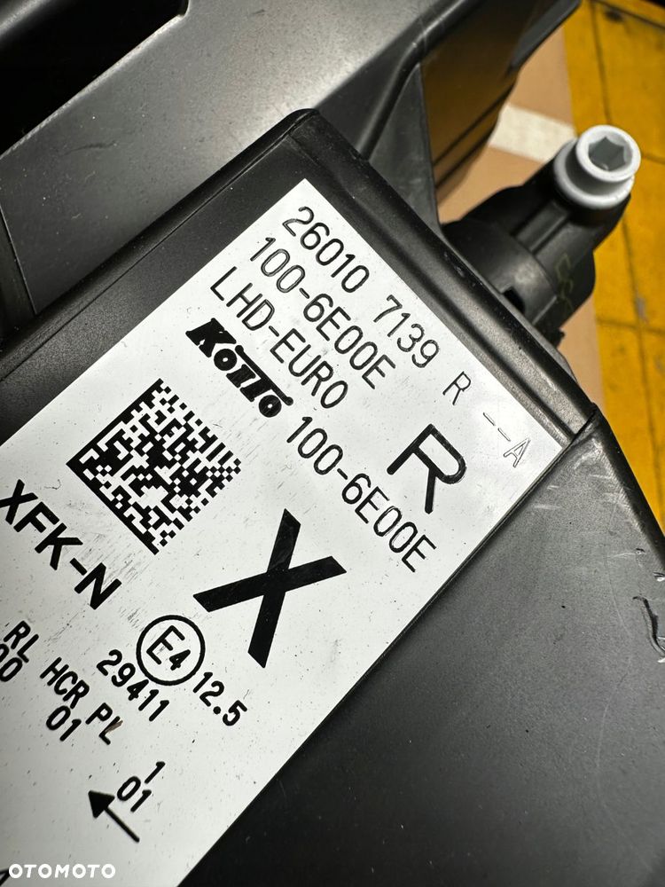nissan townstar lampa prawa przednia przód 260107139r - 7