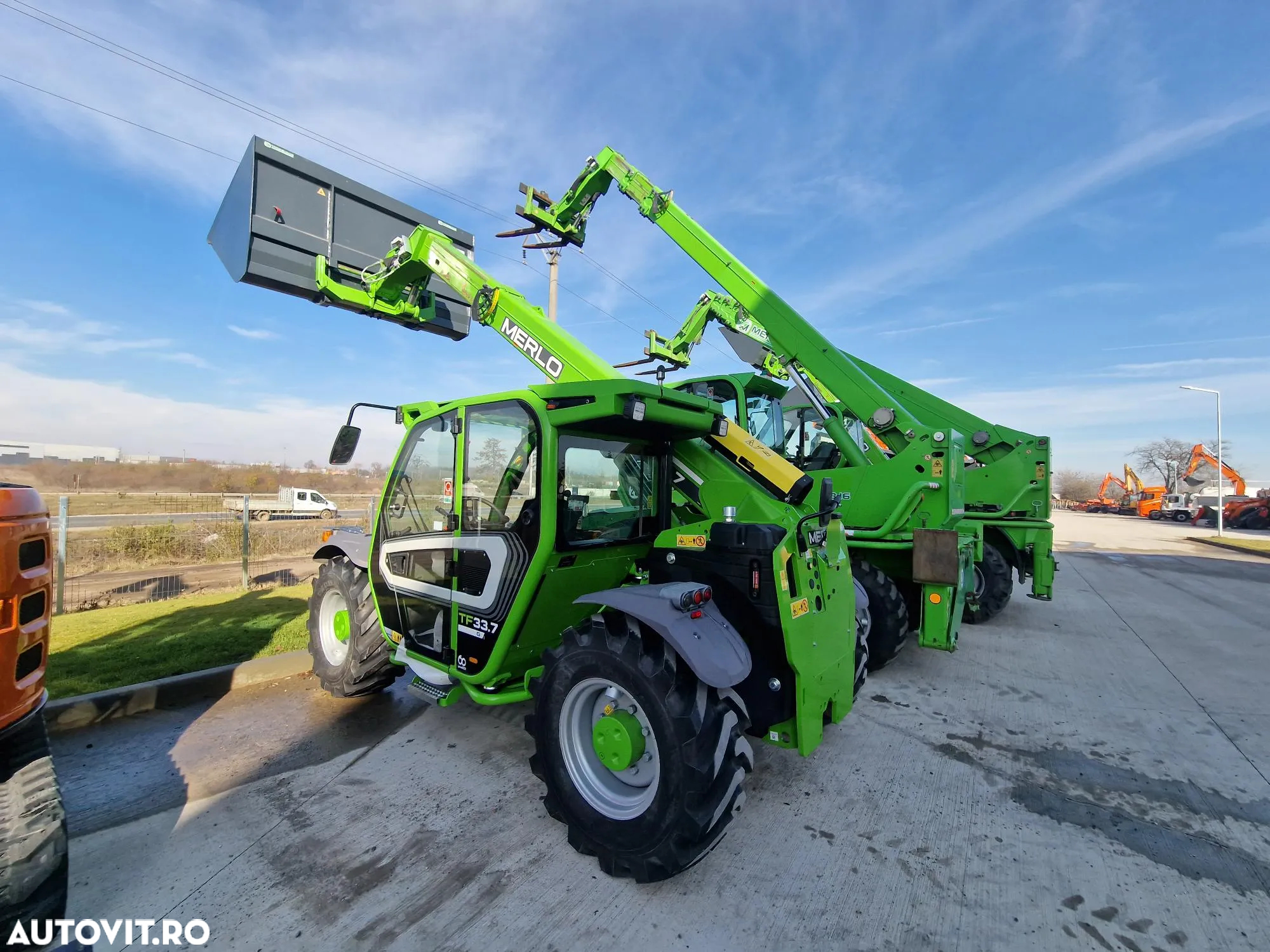 Merlo TF33.7,2024, 172h EX DEMO, Aer conditionat, Cupla rapida, furci, cupa 2,5mc, garantie 1 an, posibilitate leasing 5 ani, stare CA NOU, PROMOTIE 69900 EUR+Tva - 17