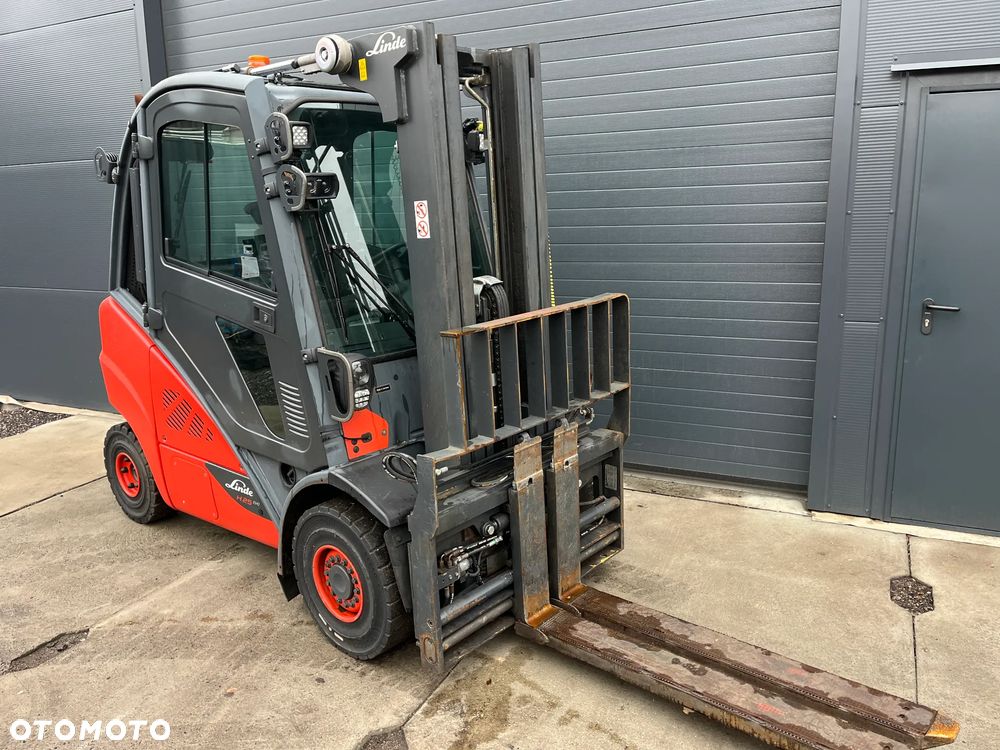 Linde H20D/600 DIESEL Triplex widły teleskopowe Klima Pozycjoner - 2