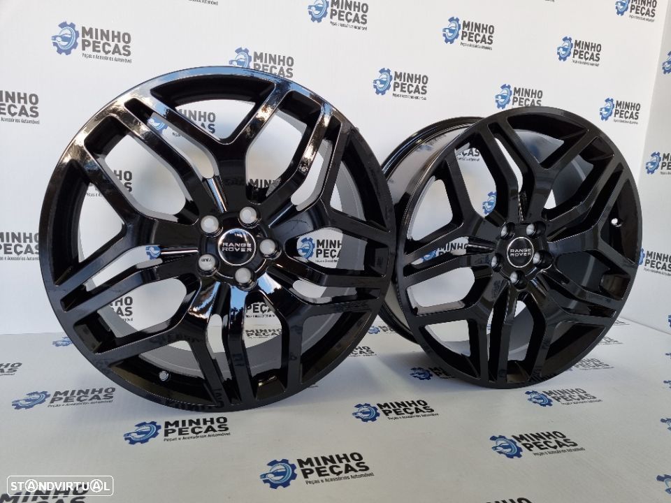 Jantes Range Rover Sport em 20 Preto Brilho - 2