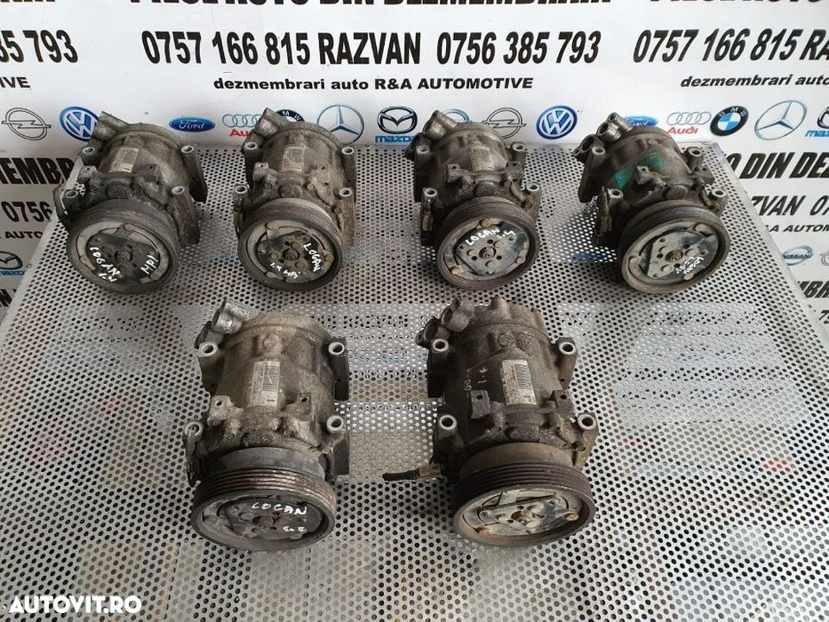 Compresor Clima Dacia Logan 1.4 Si 1.6 Benzina Factura Si Garantie Compresor Clima Dacia Logan 1.4 - 1