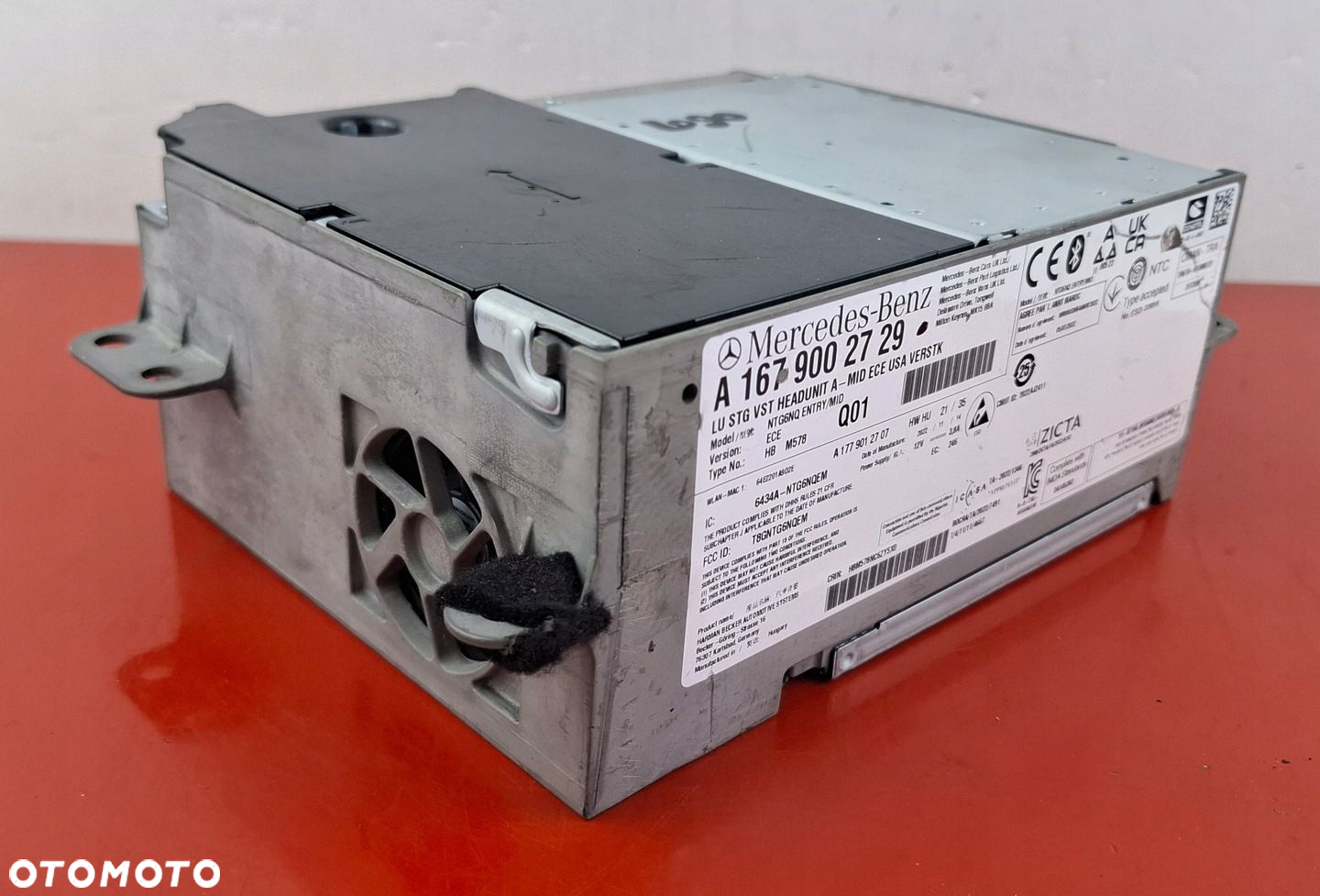 Mercedes-Benz Nawigacja Multimedia NTG6 MID ECE USA VERSTK A1679002729 Logo - 4