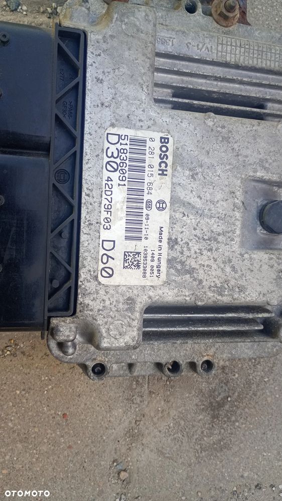 F.VAT  PEUGEOT BOXER 3.0 ECU 0281015684 STEROWNIK KOMPUTER SILNIKA FIAT DUCATO  51896531 Fiat Ducato 2,3 Citroen Jumper 3.0 Peugeot Boxer ZESTAW STARTOWY - 2