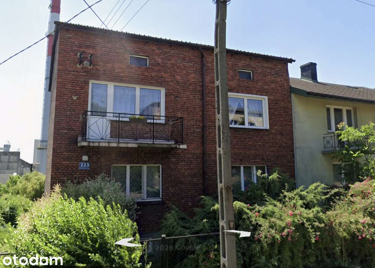 Strzemieszyce parter domu , mieszkanie 72m2 z ogrodem, bezczynszowe.