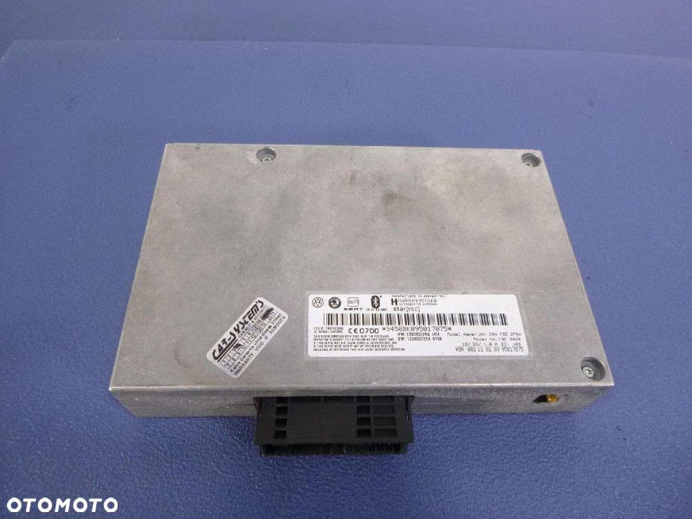 SKODA OCTAVIA II LIFT MODUŁ INTERFACE HARMAN BECKER 1Z0035729A - 1