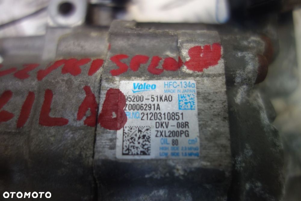 POMPA KOMPRESOR KLIMATYZACJI OPEL AGILA B 95200-51KAO - 3