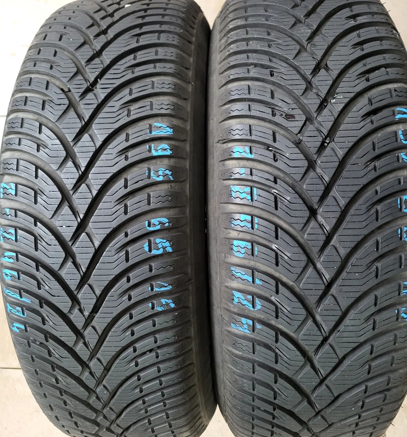 195/65r15 91T (Z246/24)009 2szt 7mm G-Force Winter 2 BFGOODRICH 2018r ZIMOWE - 1