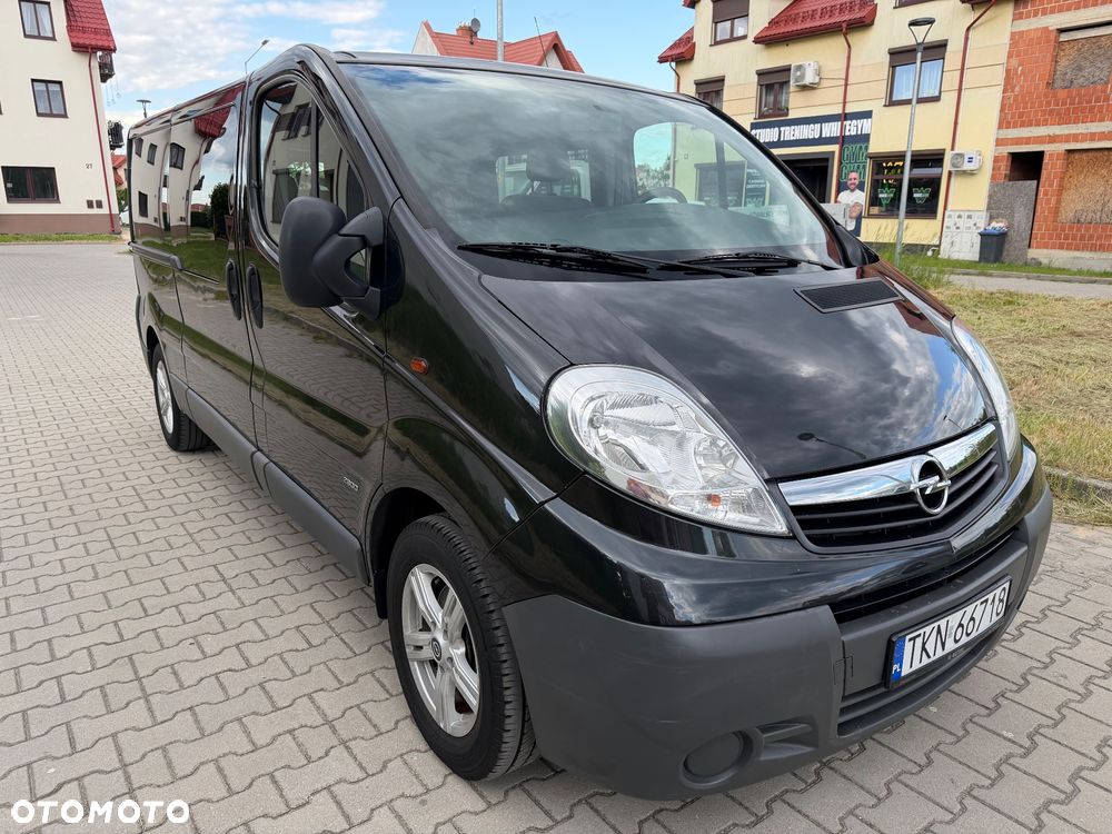 Opel VIVARO L2H1 Długi Klima Dubel Kabina 5os Brygadówka Hak Dźwig - 2