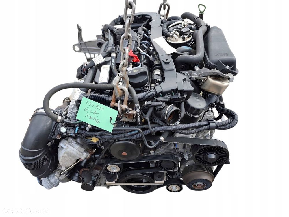 MERCEDES X204 SILNIK 2.2 CDI 4MATIC KOMPLETNY 651912 - 1