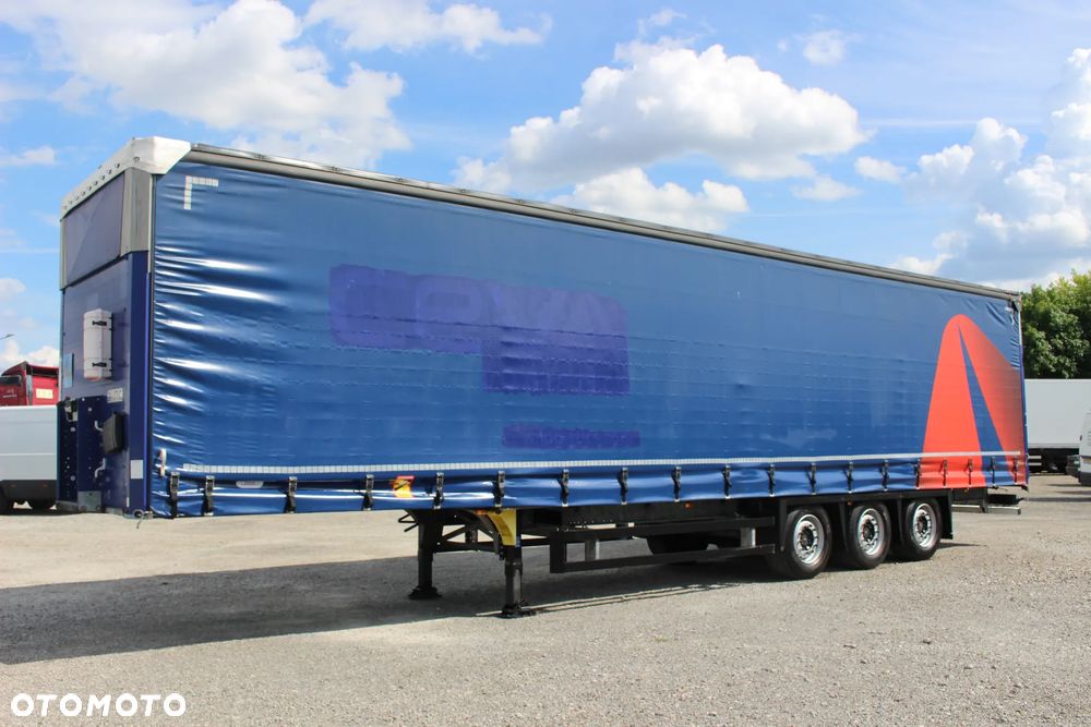 Schmitz Cargobull VARIOS /FIRANKA  /OSIE SCHMITZ / DACH PODNOSZONY/ RAMA OCYNK /SERWIS FR / IDEALNY STAN / - 5