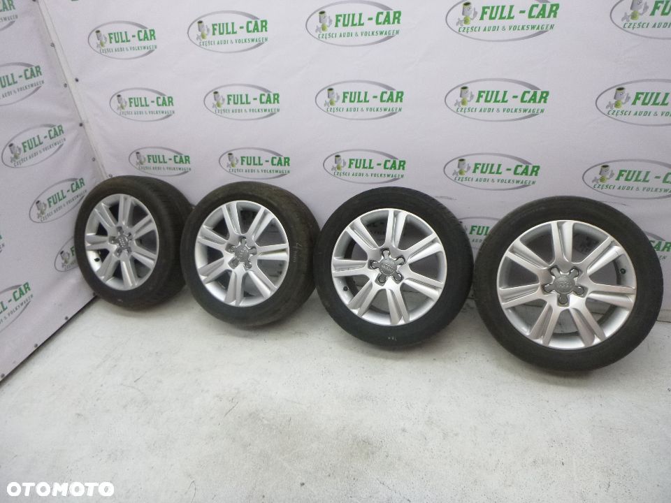 ALUFELGI KOLA AUDI 17" 7.5J ET45 8K0601025B 225/50R17 - 2