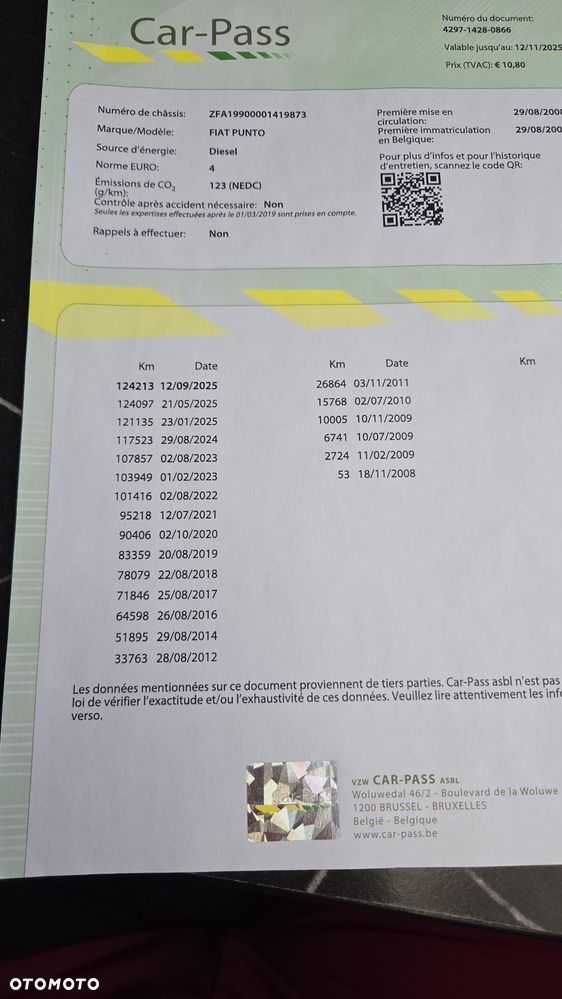 Fiat Punto 1.3 (JTD) Multijet Dynamic - 10