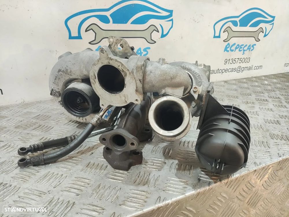 Turbo Bi-Turbo Garrett BMW 3.0D 272cv M57D30 - 6