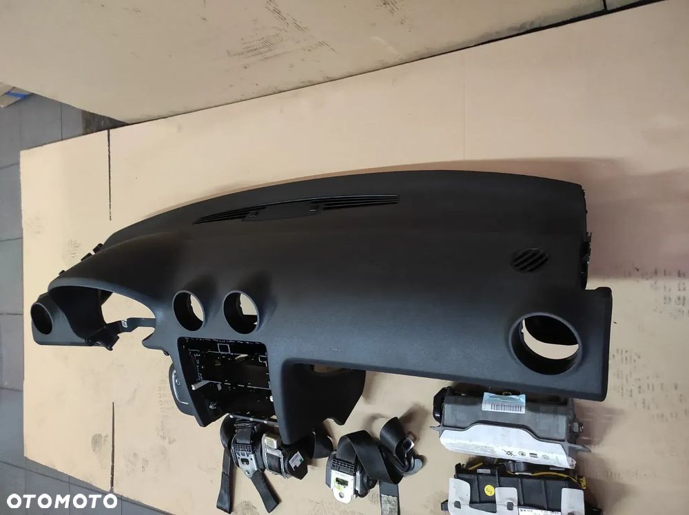 DESKA ROZDZIELCZA KOKPIT KONSOLA AUDI A3 8P 3 ORAZ 5 DRZWI 03-12R  AIRBAG ZESTAW KOMPLET WYSYŁKA !!!! - 3