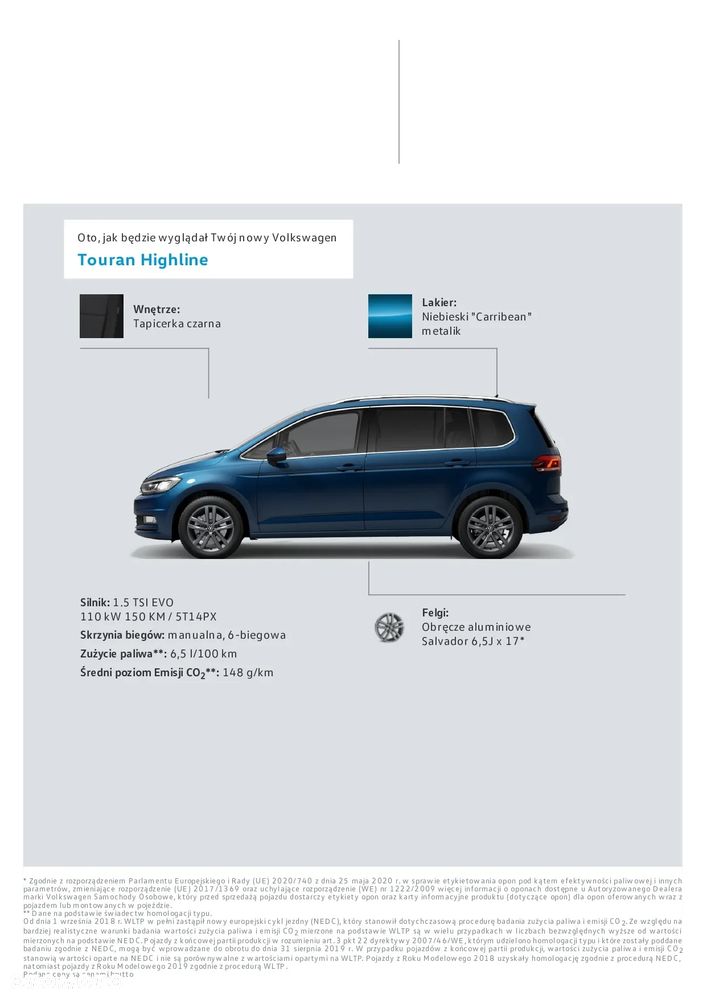Volkswagen Touran 1.5 TSI EVO Highline - 19