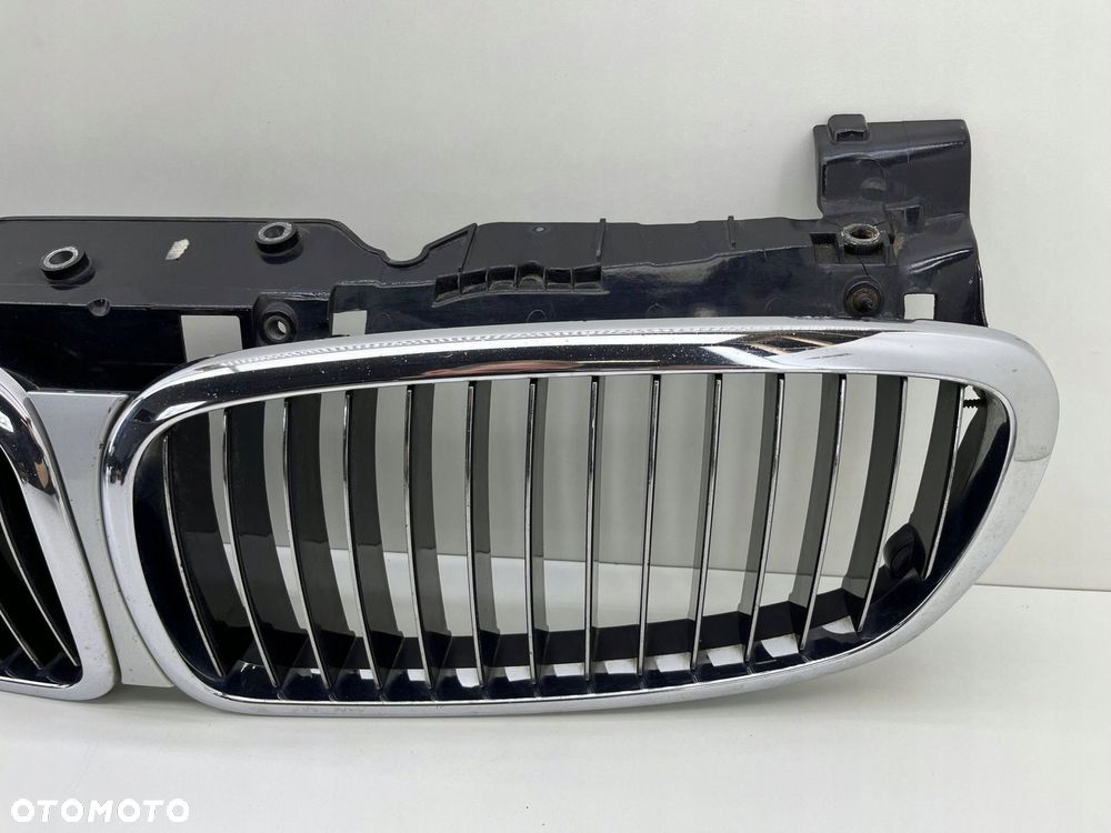 BMW 7 E65 LIFT ATRAPA GRILL NERKI CHROM 7145738 - 4