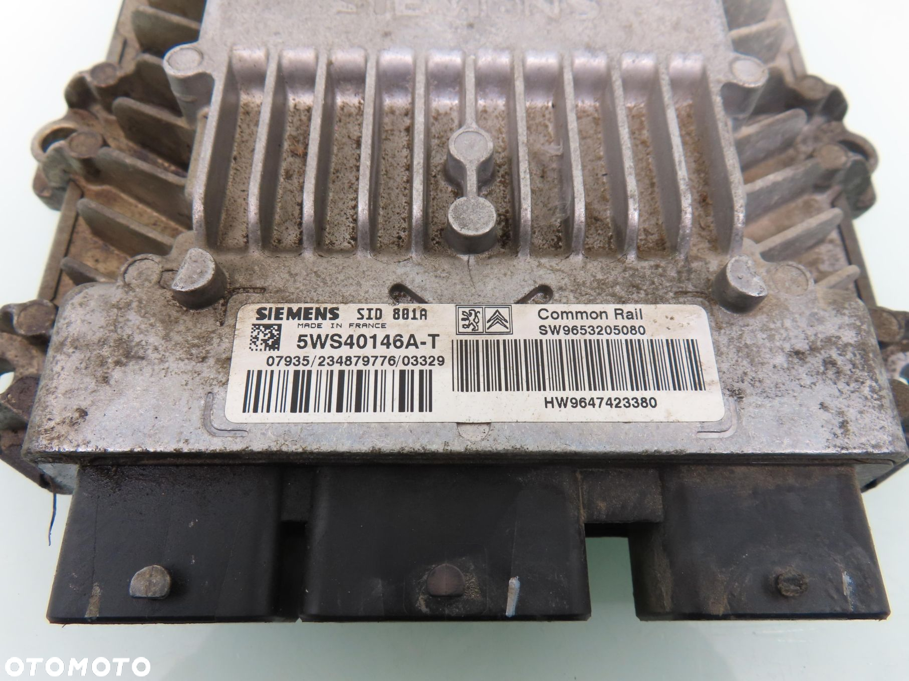 STEROWNIK CITROEN BERLINGO I 2.0 HDI 5WS40146AT SW9653205080 HW9647423380 - 4