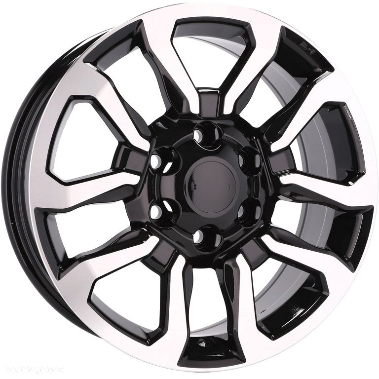 4x Felgi 17 m.in. do MITSUBISHI Pajero L200 TOYOTA Land Cruiser HILUX Hiace Tacoma - B1623 (BK5901) - 8