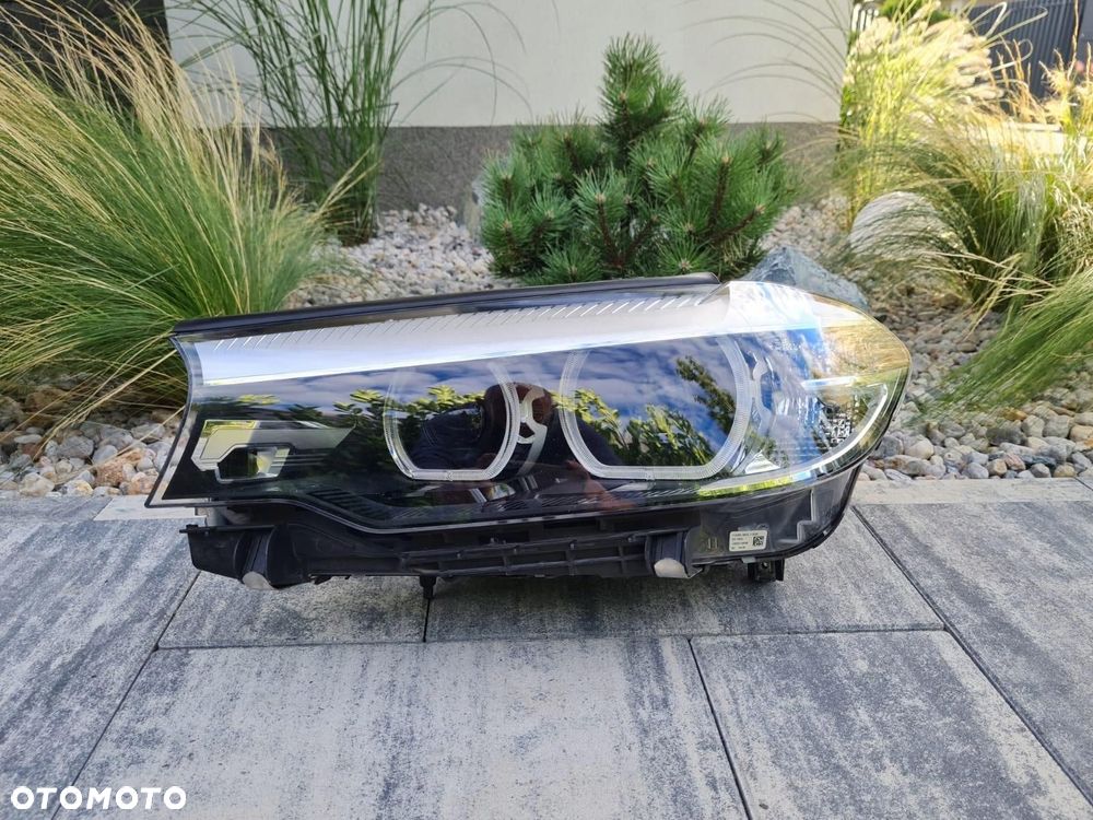 BMW 5 G30 G31 G38 M5 F90 Lampa lewa przód Full Led Doświetlenie 7439203-01 - 1