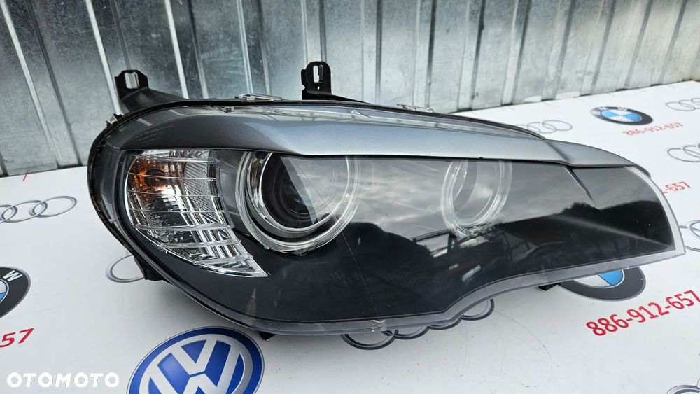 BMW X5 E70 2006-2010 Kompletny reflektor prawy Lampa prawa ZWYKŁA KOMPLETNA EUROPA - 5