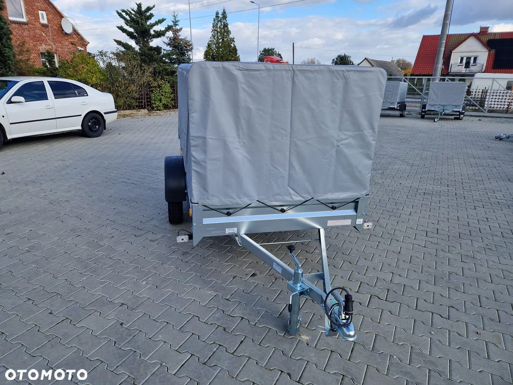 Neptun DOSTAWA Przyczepka 263x129x110cm N7-263 ptw PROMOCJA! Lekka przyczepa jednoosiowa ze stelażem i plandeką GN114 - 11