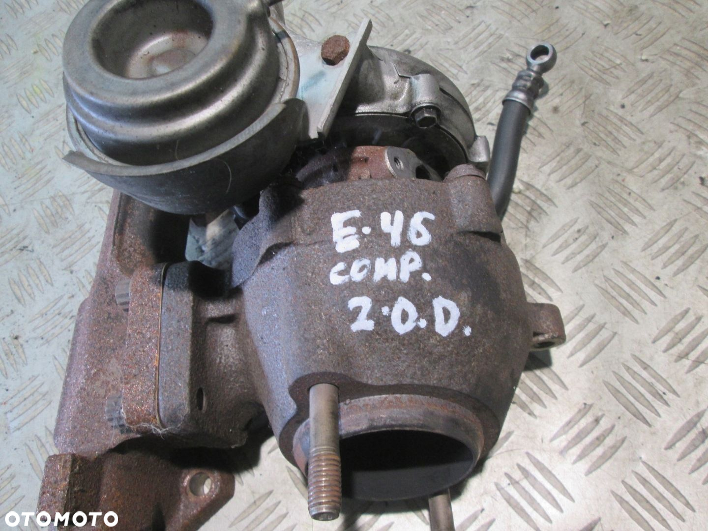 TURBOSPREZARKA BMW E46 320D M53 GARETT KOMPLETNA - 2