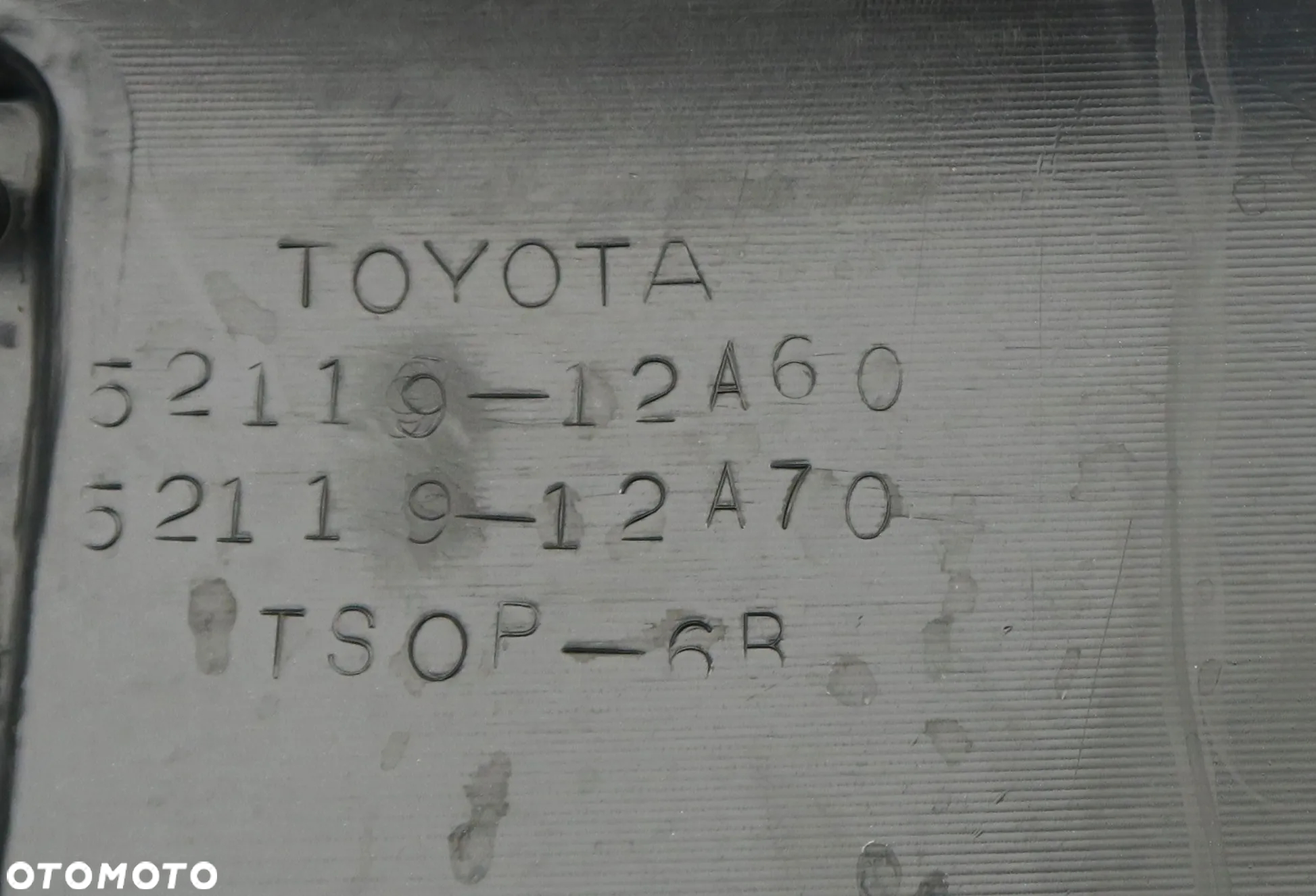 TOYOTA COROLLA E15 2006 - 2010 sedan zderzak przód ORYGINAŁ OE - 5