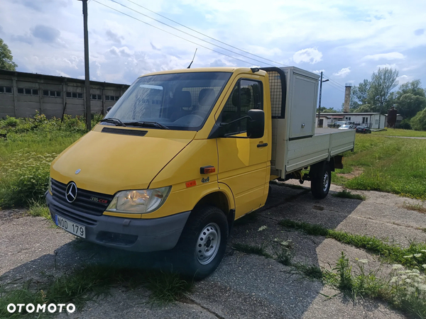 Mercedes-Benz SPRINTER 4X4 316 CDI 2.7, 5 cylindrów BLOKADA MOSTU! STAN BLACHARSKI IDEALNY! CAŁE AUTO W ORYGINALNYM LAKIERZE!!IDEALNA BAZA POD KAMPERA WYPRAWOWEGO!