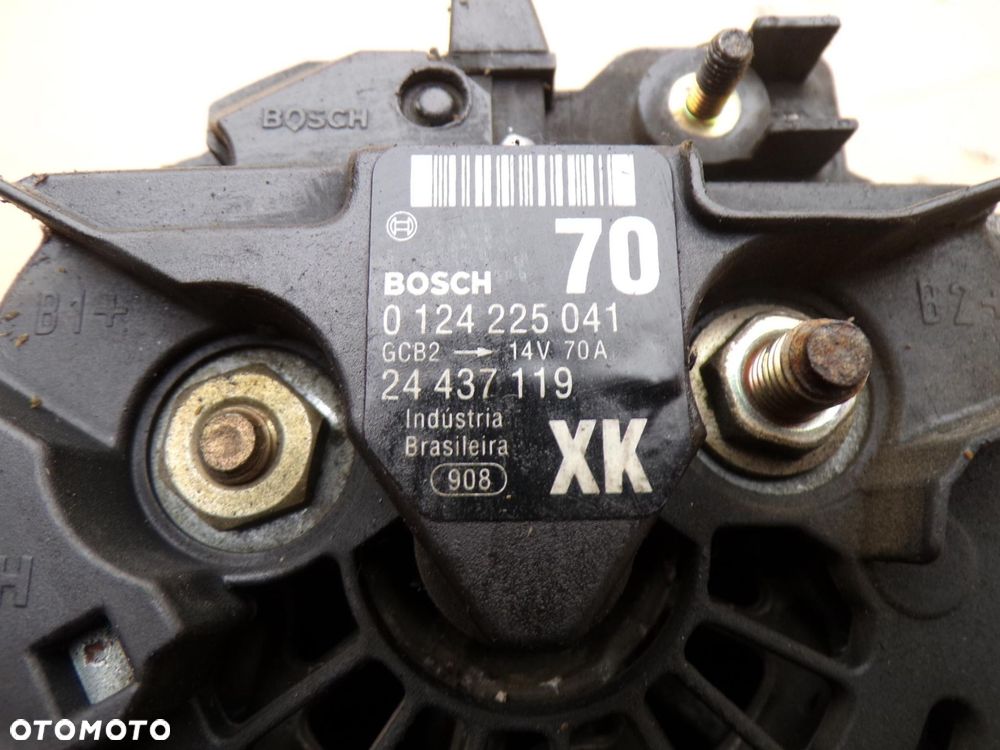 ALTERNATOR OPEL CORSA C 1.2 16V 24437119 USZKODZONY - 4