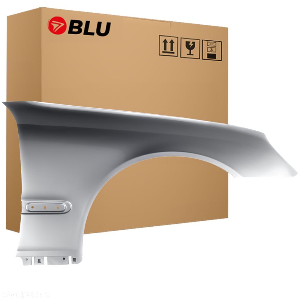 BLU Błotnik MERCEDES C W203 744 prawy srebrny 00-07 przód BrillantSilber - 1
