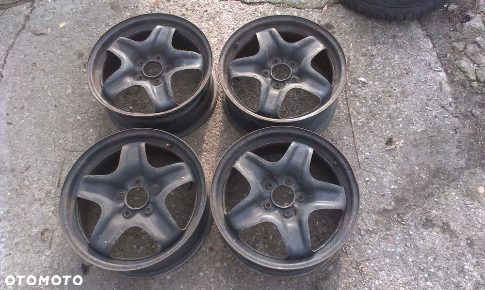 17” - felgi STRUKTURALNE - 5x114,3 / 5x115 - Hyundai Kia Mazda Toyota Mitsubishi , Renault Nissan Dacia Opel Astra Mokka - Oryginał: GERMANY - Stalowe 5x114,3 , r17 cali - 1