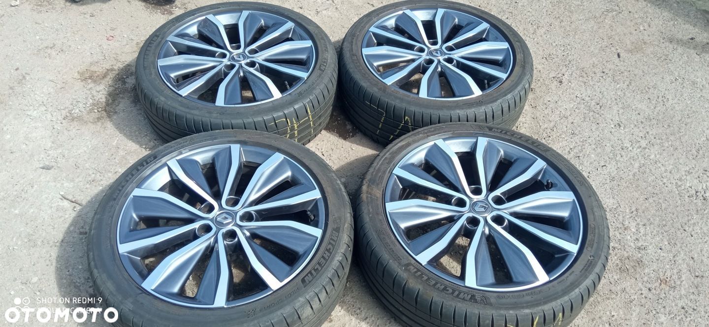 KOŁA FELGI ALUMINIOWE OPONY LETNIE MICHELIN 19 RENAULT KADJAR 225/45/R19 - 1