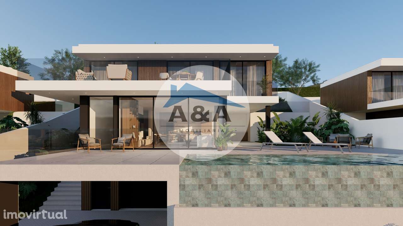 MORADIA T3 COM PISCINA, VISTA ÚNICA PARA O MAR - Grande imagem: 2/39