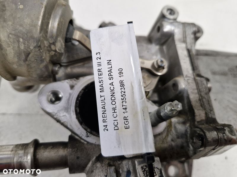 RENAULT MASTER III 2.3 DCI CHŁODNICA SPALIN EGR 147355238R - 4