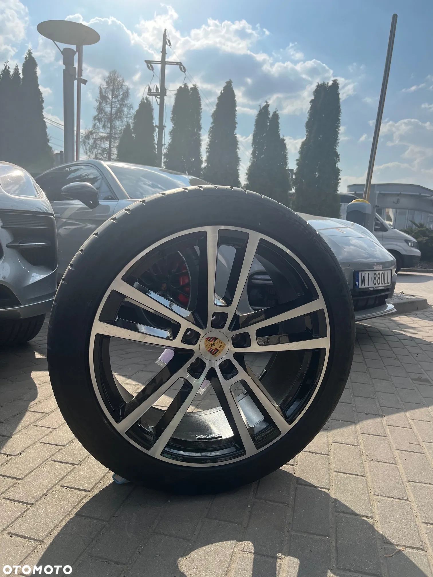22-calowe obręcze Sport Design + letnie opony Continental do Porsche Cayenne - 2