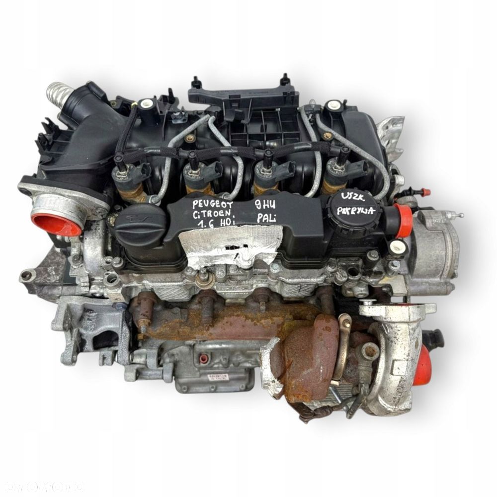 SILNIK 9HU Citroen Jumpy II Peugeot Expert Fiat Scudo 1.6 HDI diesel 169002 - 2