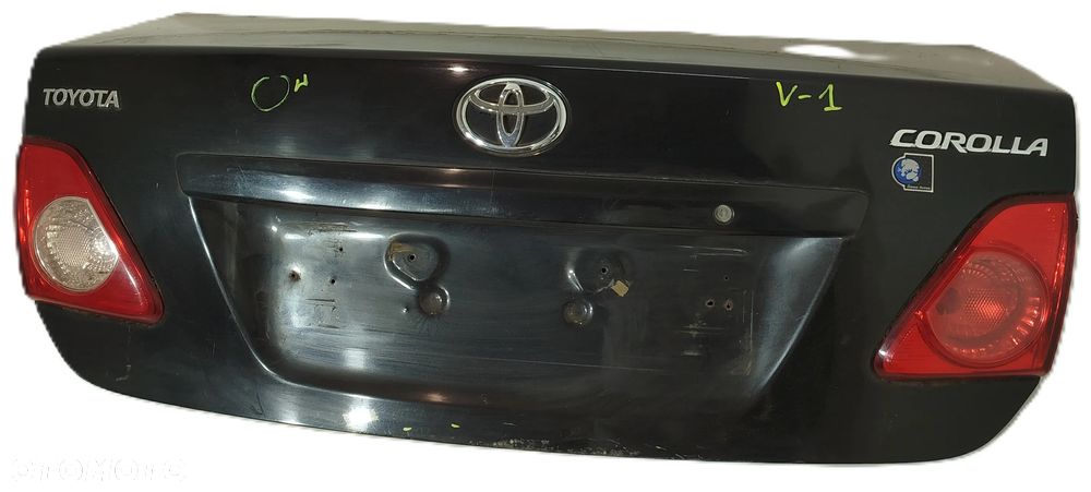 Klapa tylna bagażnika TOYOTA COROLLA E15 07-10 - 1