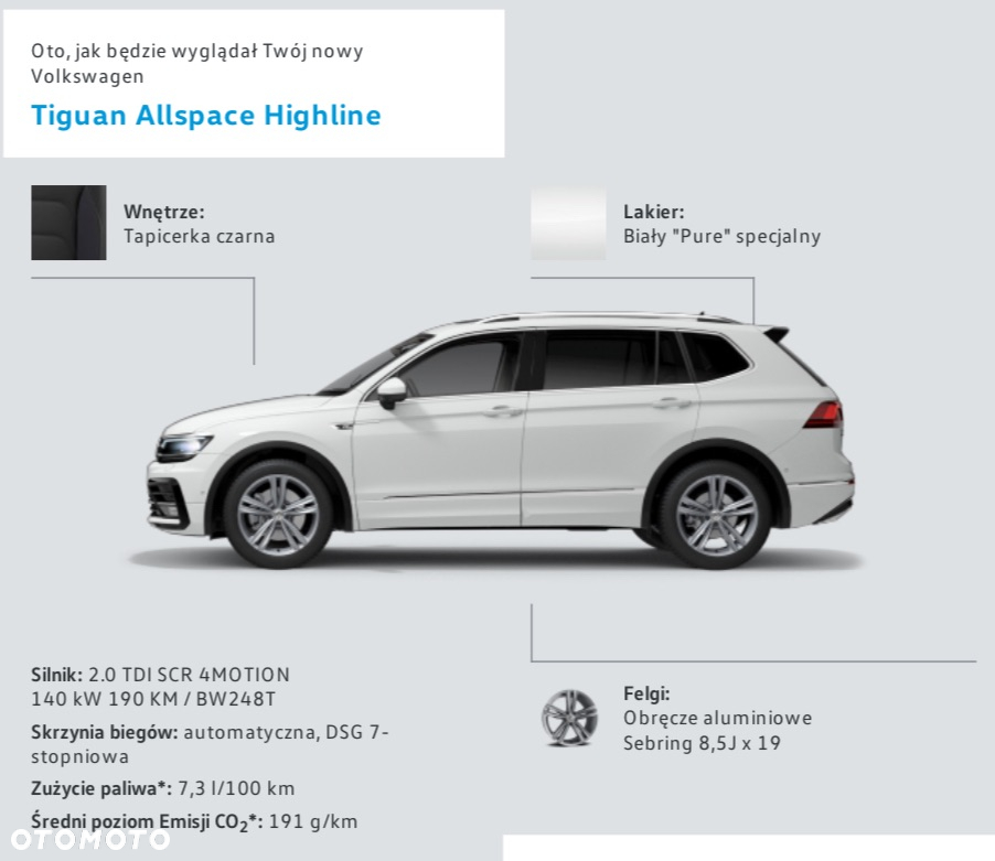 Volkswagen Tiguan Allspace 2.0 TDI 4Mot SCR Highline DSG 7os - 31
