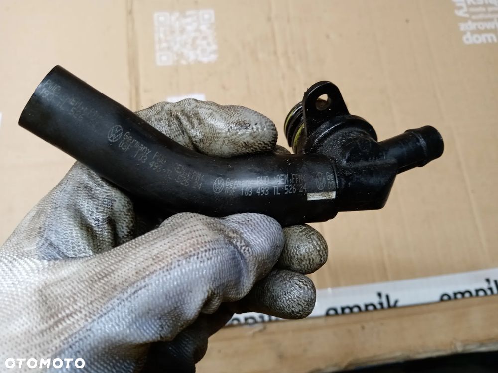 Rura dolot przewód powietrza VW Golf VI 6 1.2 TSI 03F103493TL 03F103175A - 6