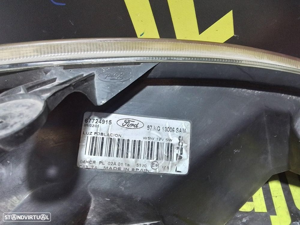FAROL ESQUERDO FORD KA 1996 - 2