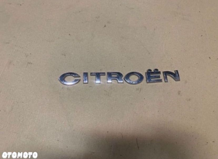 Emblemat napis znaczek citroen c4