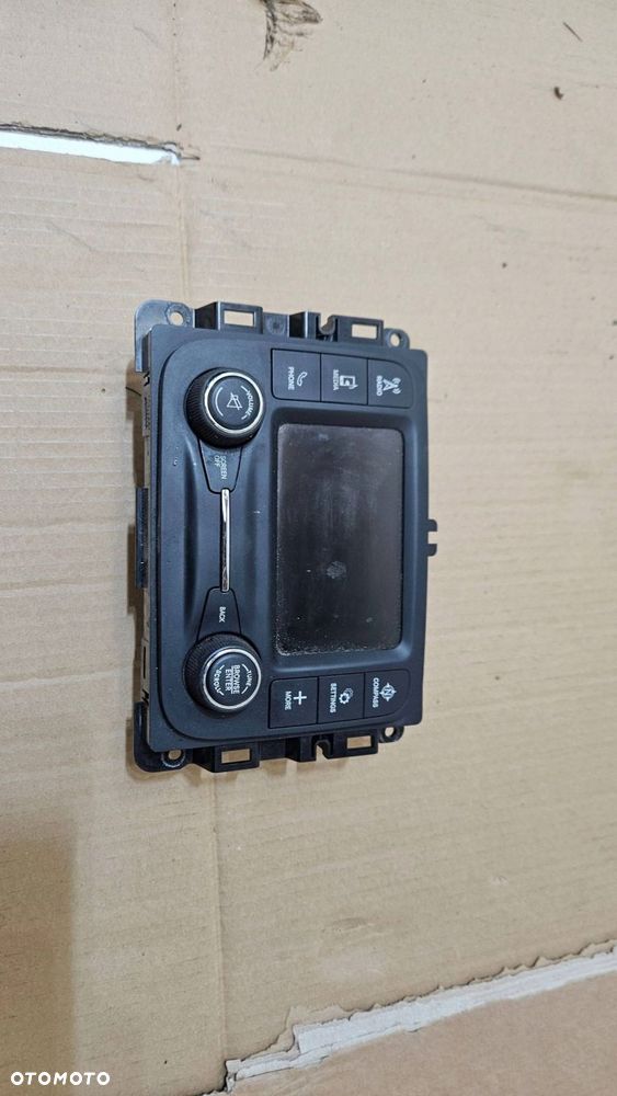 panel sterowania radio dodge ram 1500 68365210ac - 2