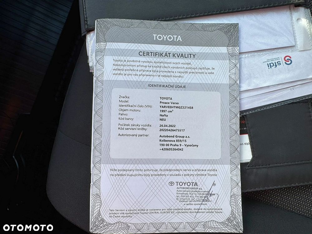 Toyota ProAce 2,0-l-D-4D L1 (8-Si.) Verso Comfort - 25