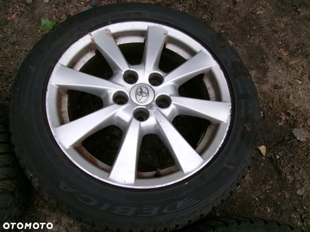 KOŁA FELGI ALU OPONY ZIMA DĘBICA 215/55/17 TOYOTA AVENSIS T27 AURIS   VERSO  5X114,3 - 9