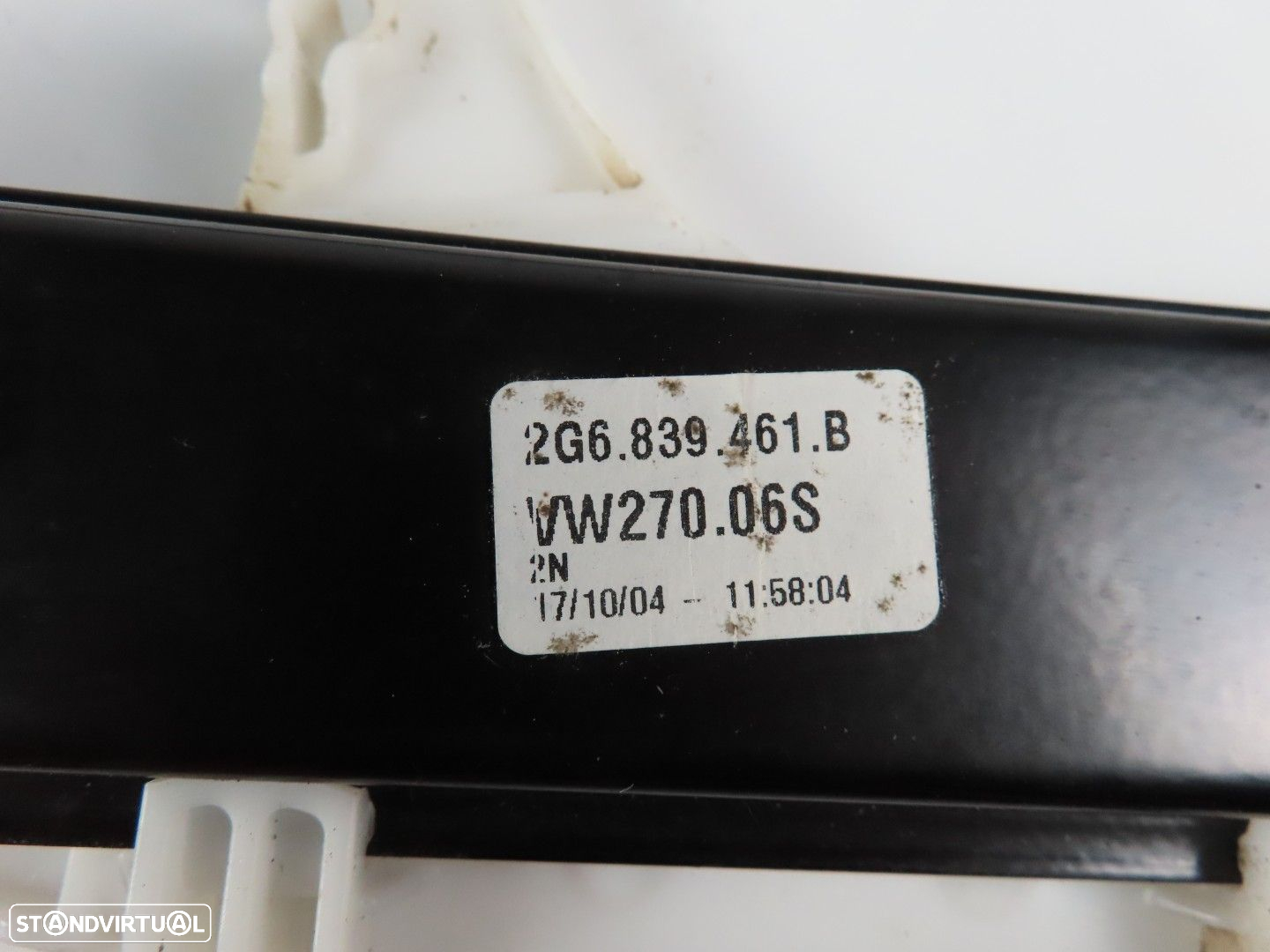 Elevador da Porta Sem Motor Esquerdo/Trás Usado / Original VW POLO (AW1, BZ1)/VW... - 3