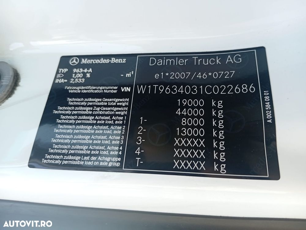 Mercedes-Benz Actros 1845, TOP!!! - 39