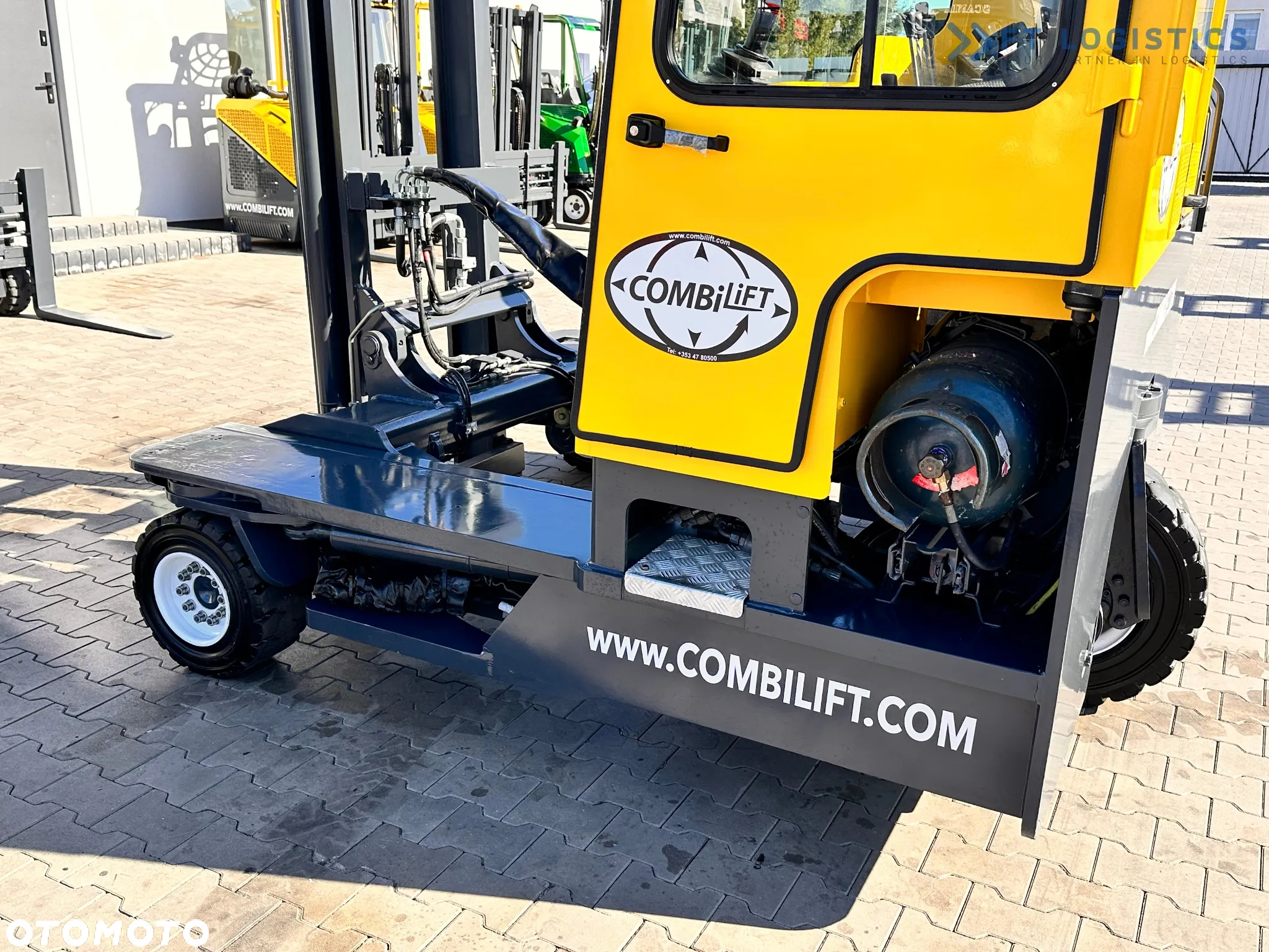 Combilift C4000 / LPG / DUPLEX / 4100MM / WAGA / PRZESÓW WIDEŁ / JAK NOWY - 34