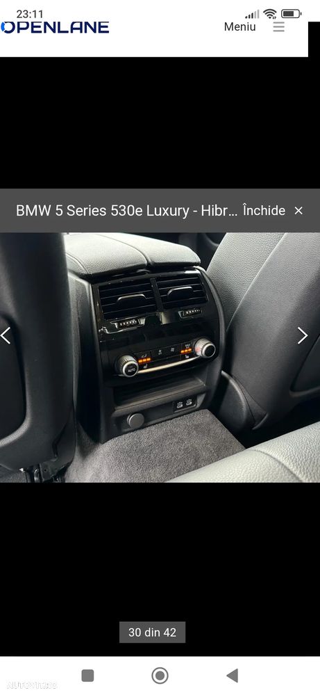 BMW Seria 5 530e Aut. Luxury Line - 12