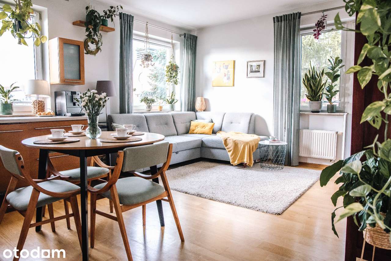 Słoneczne 3 pokoje w zielonej okolicy| 60 m² | 2 balkony | Bagry